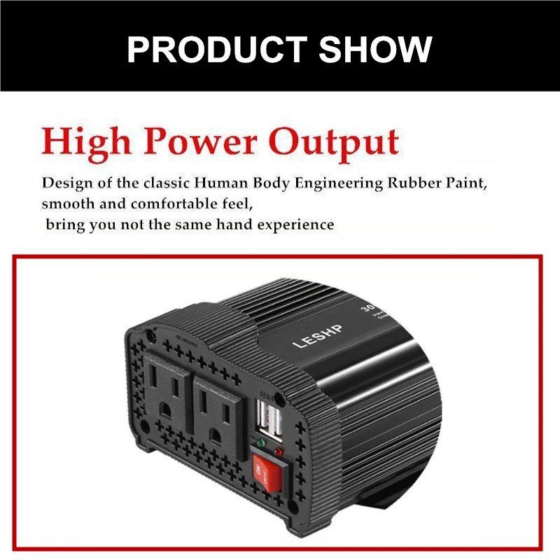 12000W пики USB Инвертор 12V 110V 6000W Авто модифицированный синусоидный инвентор с