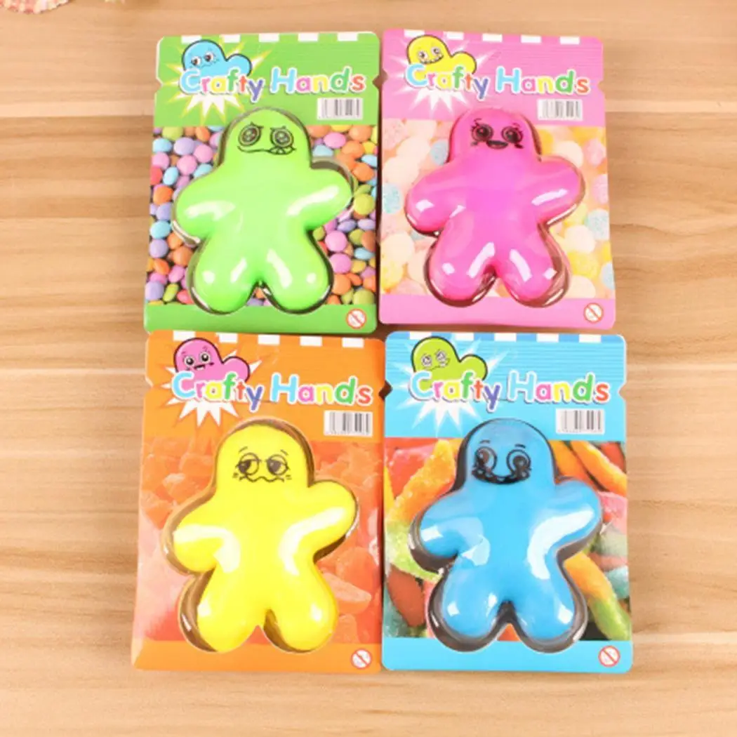 Дети и взрослые мультфильм милый мягкий медленный рост 1 х ручной стресс