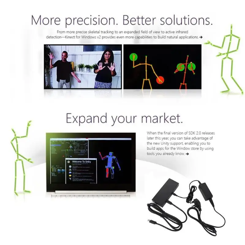 Сенсор USB 2 0 питание вилка адаптера переменного тока для xbox ONE S/X