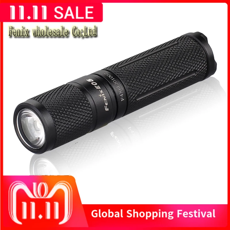 Fenix E05 Edition Cree XP E2 LED Flshlight 3 режима 85 люмен на 1 батарее AAA оригинал|Фонарики и