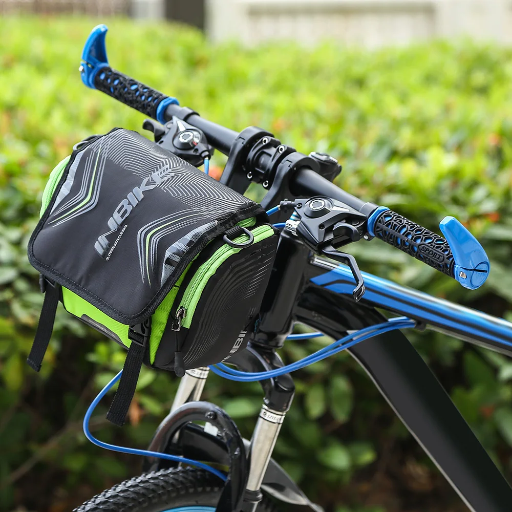 INBIKE велосипед сумка велосипедный руль карман большой емкости рюкзак водостойкий