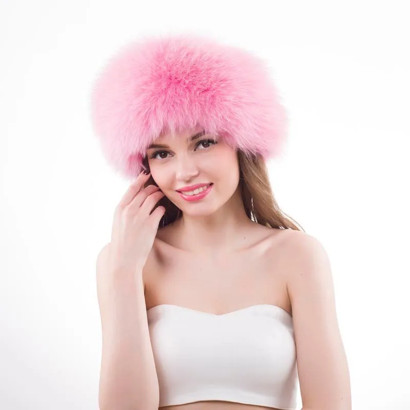Hot New Style Quality Luxury Winter Russian Natural Real Fox Fur Hat 2017 Women Warm And Soft 100% Genuine Cap | Аксессуары для