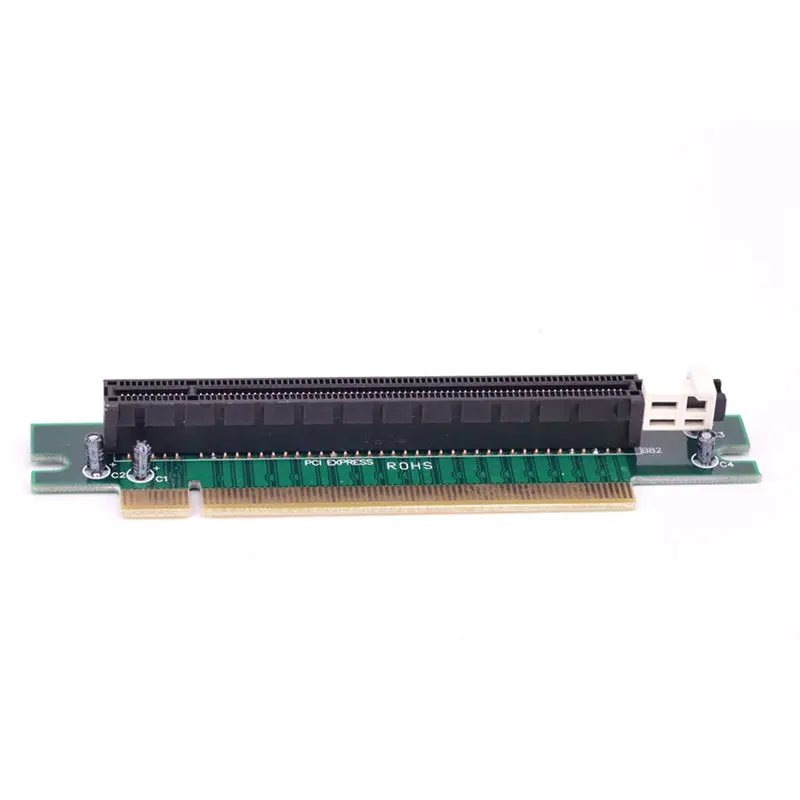 Pci E Express 16X расширитель под прямым углом 90 ° защита переходная карта|Адаптеры карт