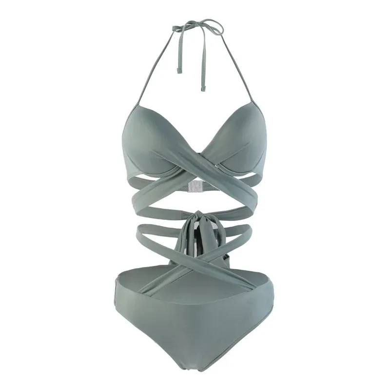 2019 New Foreign Trade Sexy Black and White Color Matching Bikini Women's Split Swimsuit Manufacturer Wholesale |