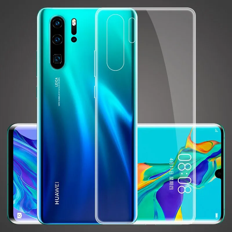 Мягкий очищающий гель ТПУ Силиконовый чехол для huawei P30 P20 Коврики 20 10 Pro Lite Nova 3 3i 4 Y7