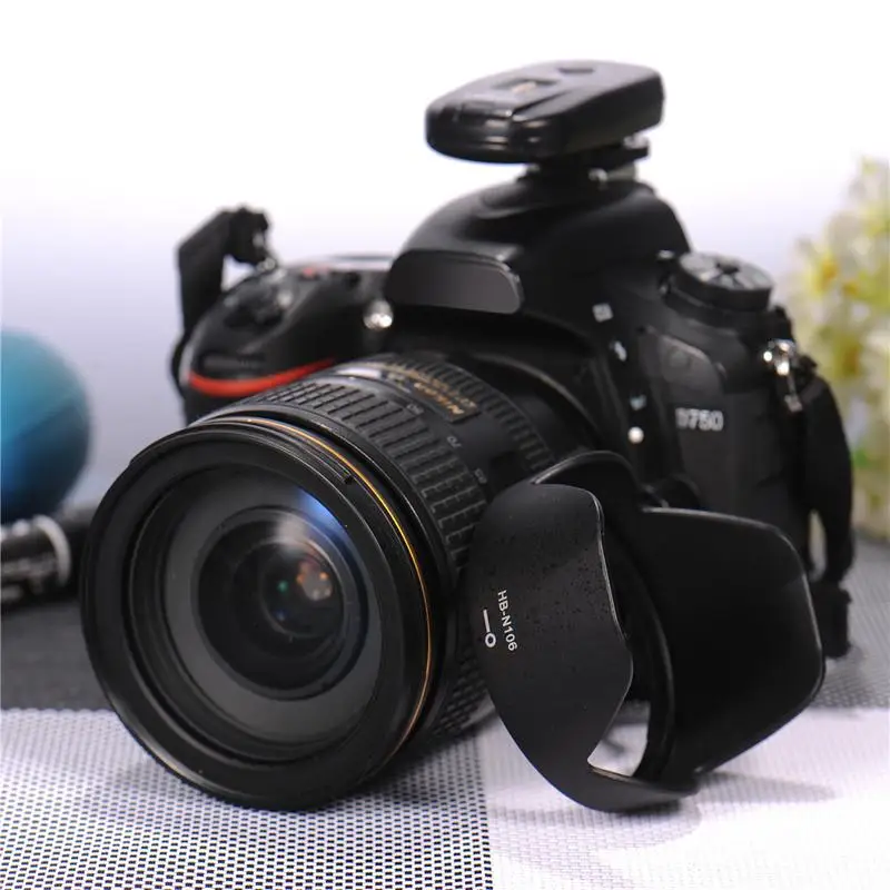 

Двусторонняя бленда для объектива камеры NIKON HB-N106 DX 18-55 мм f/AF-P-3,5G VR объектив Nikon D3300 D3400