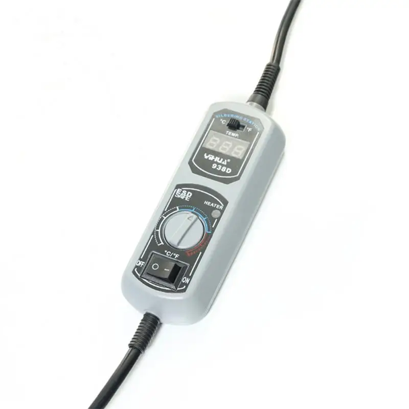 938D Портативный мини пинцеты паяльная станция 110V 220 В YIHUA Пинцет паяльник для