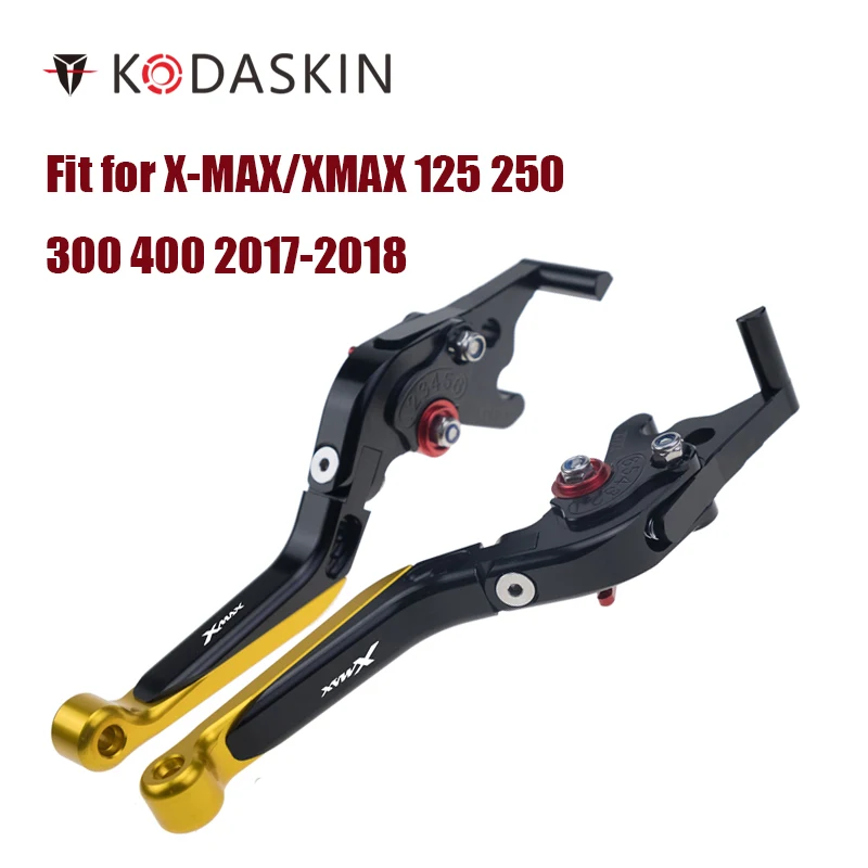 Складные Выдвижные рычаги тормозной муфты KODASKIN для YAMAHA X MAX XMAX 125 250 300 400 2017 xmax250 xmax300