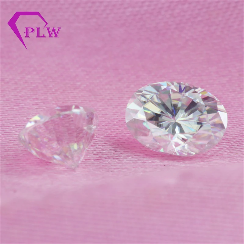 Прованс ювелирные изделия 0 3 карат 3*5 мм D цветной Овальный Муассанит проверенный