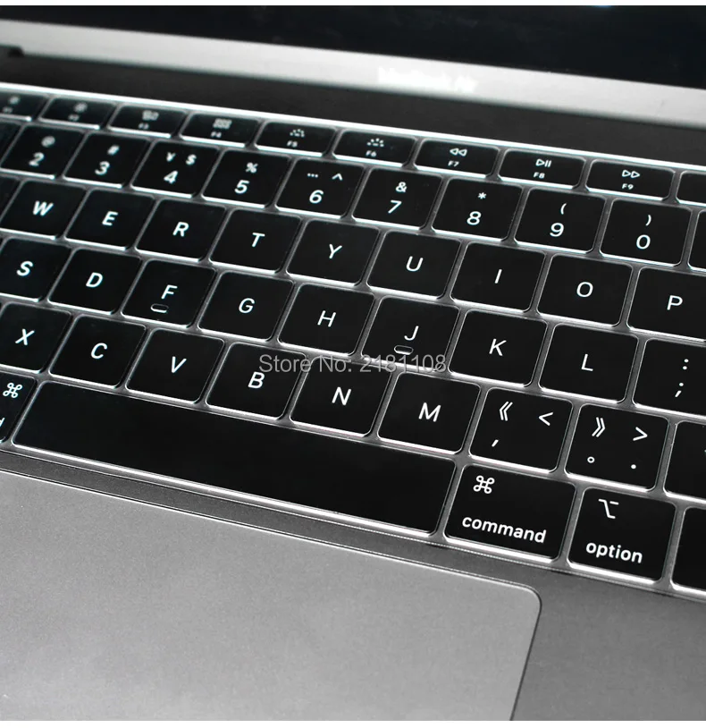 Прозрачный силиконовый защитный чехол из ТПУ с клавиатурой для Macbook Air 13 3 A1932 Pro13 M1