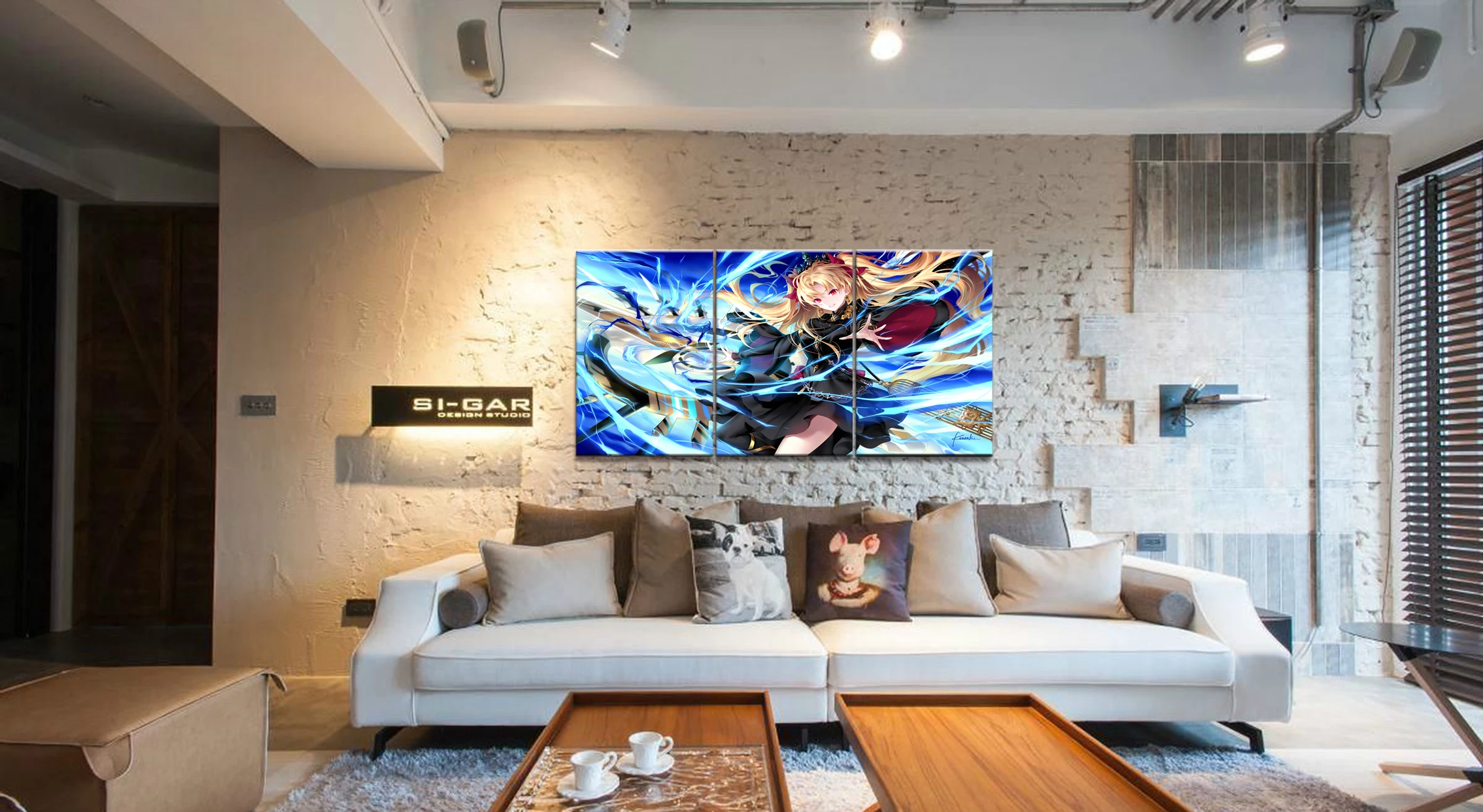 3 шт. Мультяшные картины художественные милые сексуальные fate grand order аниме плакаты