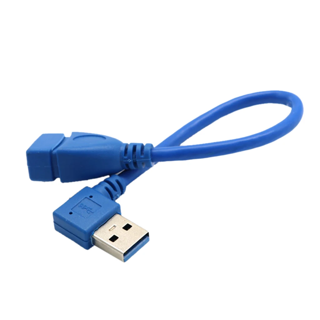 Удлинительный Кабель USB 3 0 типа A с левым углом 90 градусов | Компьютеры и офис