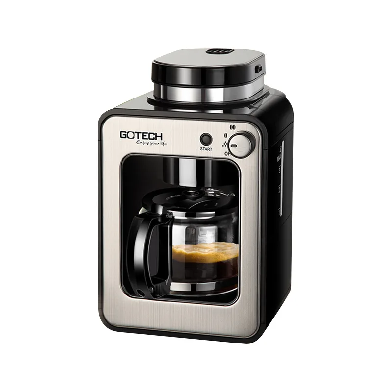 

Grinder One American Drip Coffee Machine Household Small Automatic Insulation Tea Makers 6686A