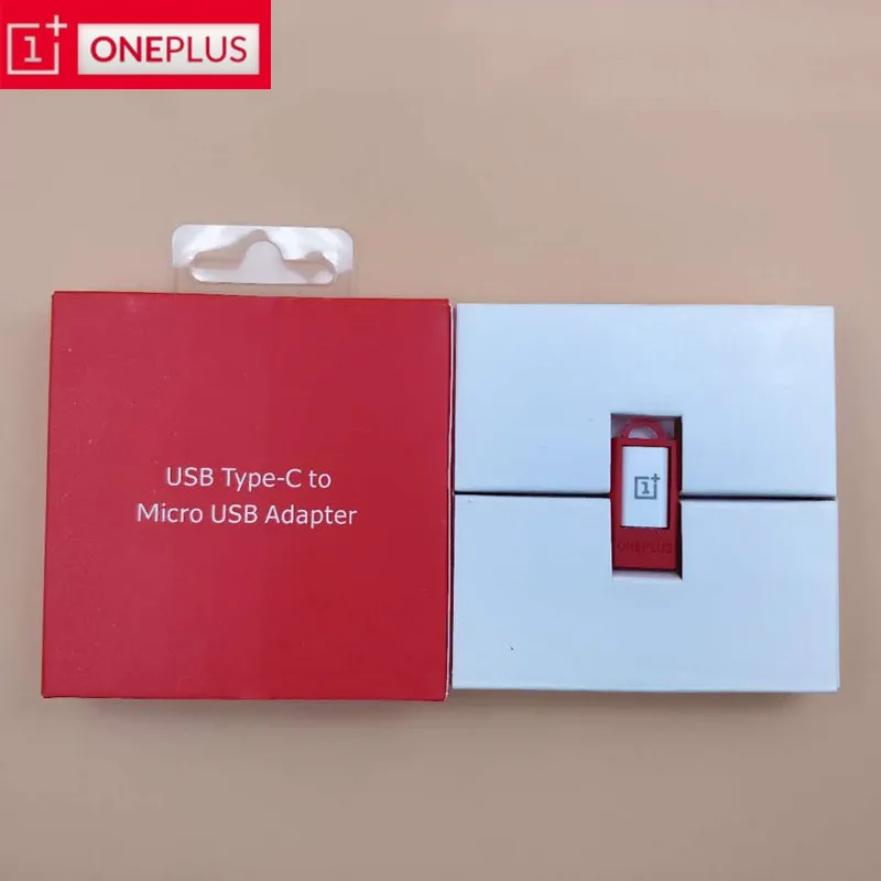 Оригинальный кабель для зарядки/синхронизации данных One plus Micro USB-Type C Переходник
