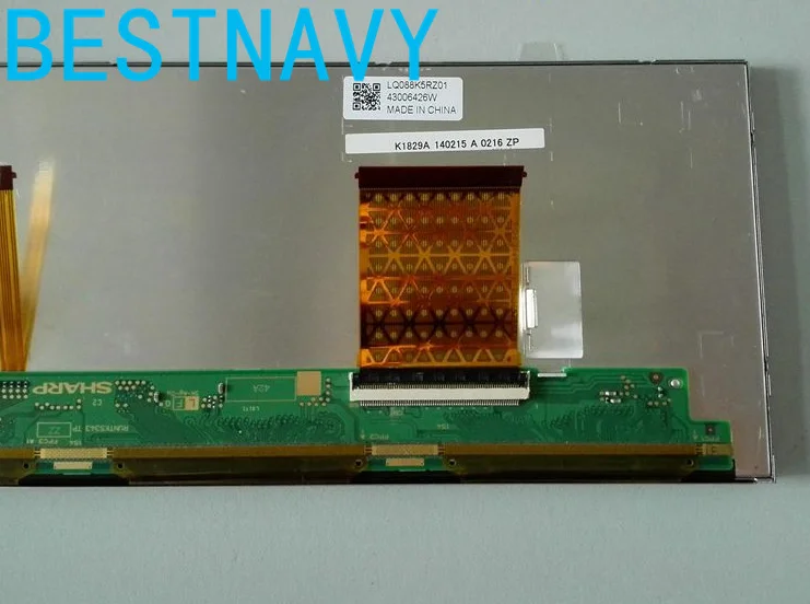 Бесплатная доставка оригинальный 8 дюймовый ЖК дисплей LQ088K5RZ01 экран BM 937087001 для Bmw