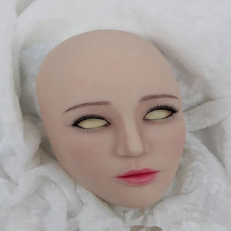 KnowU реалистичный Перманентный макияж Femalemask Crossdressing головные уборы для