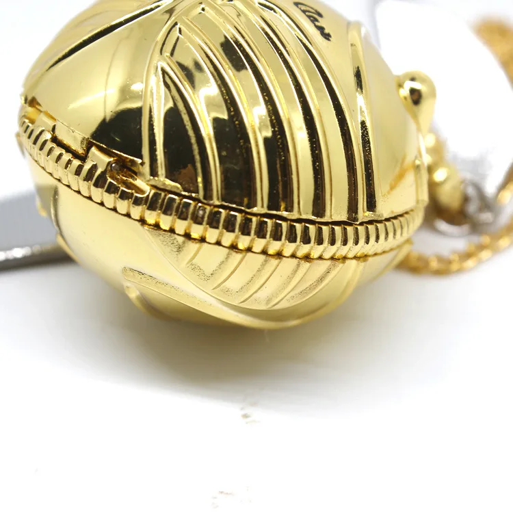 

Can Be Opened Quidditch Game Golden Snitch Pendant Keychain Cos Wizard Cosplay Accessory Kid Halloween Christmas Birthday Gift