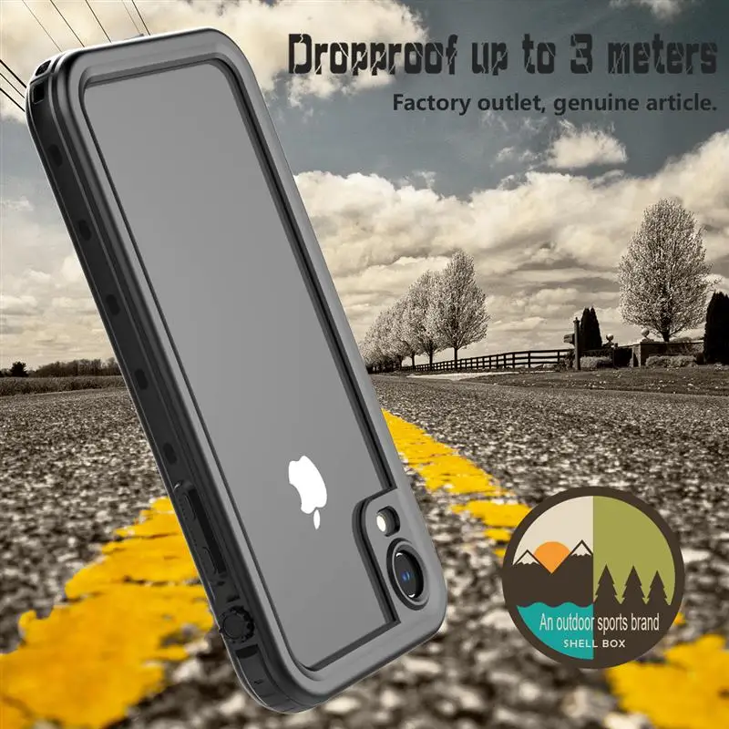 Водонепроницаемые чехлы для телефонов iPhone Xs Max/Xr пылезащитный чехол с защитой 360