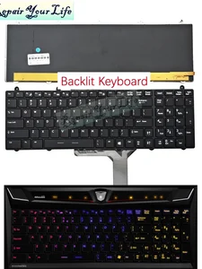 Клавиатура для MSI GE60, GE70, GX60, GT70, GX70, GT780, GT780DX, GT783, с Цветной подсветкой
