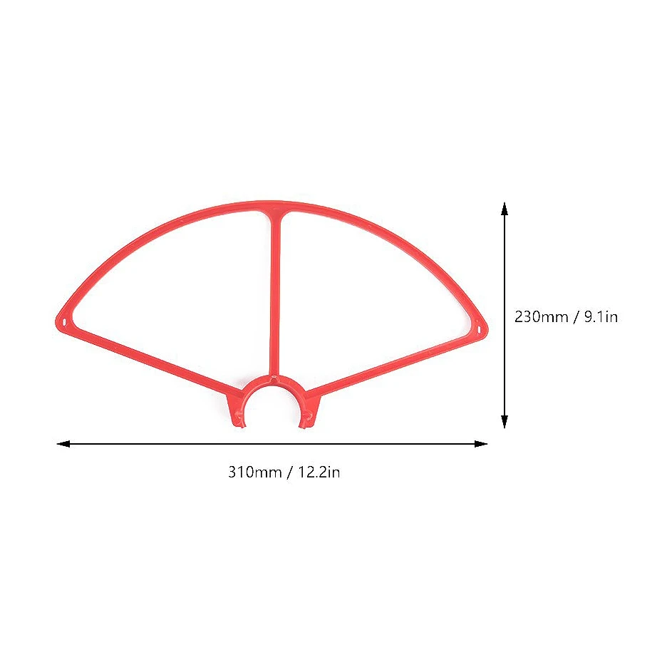 Plastic Propeller Guard For Yuneec Q500 4K Prop Blade Crash Protector In Red | Автомобили и мотоциклы