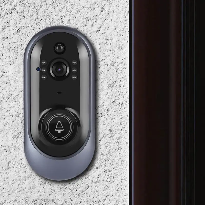 Современный умный беспроводной дверной звонок WiFi HD Смарт камера ИК Видео домофон
