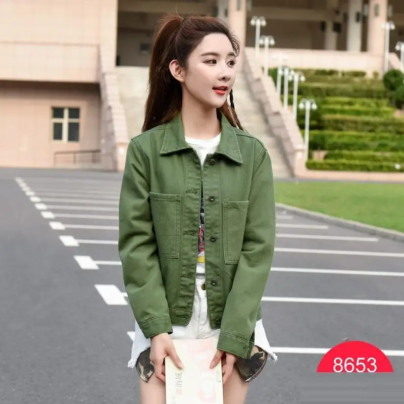 Свободные Chaqueta Invierno Mujer Jaqueta Демисезонный женские корейские Harajuku хлопок