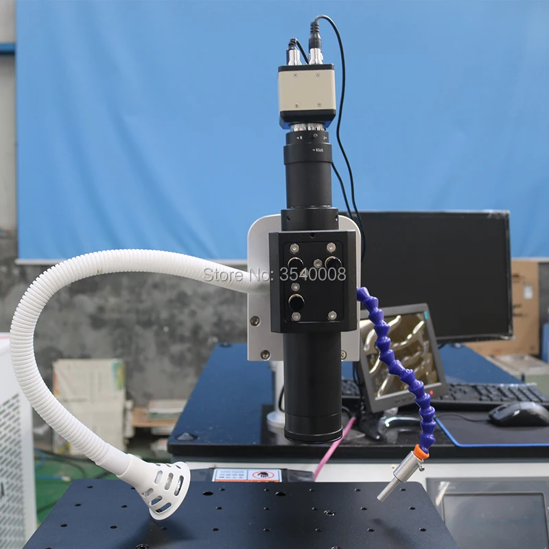 Высокоточный волоконный лазерный сварочный аппарат 400 Вт металлический для