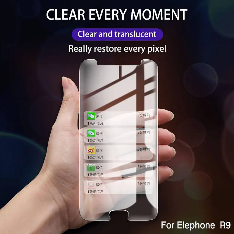 DyGod для Elephone R9 закаленное стекло 5 дюймов Переднее защитная пленка Замена