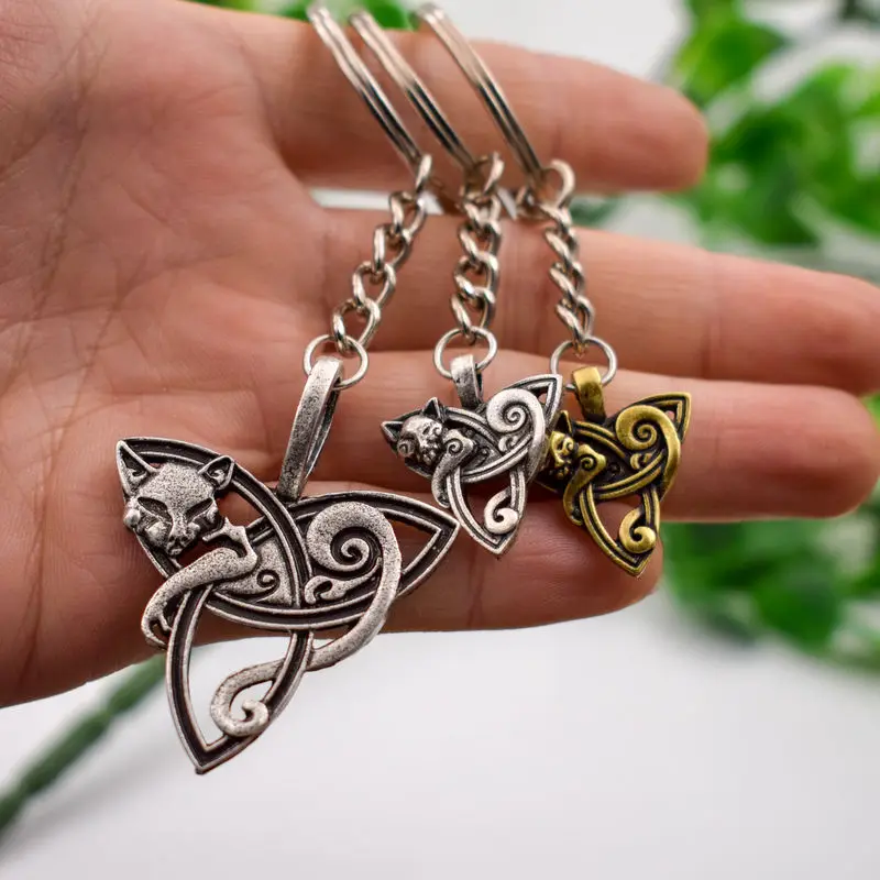 Cat Семья/Любовник/пару кулон брелок металлический Подвески wow порте cle littlest pet shop