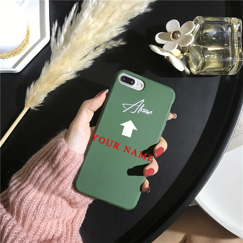 Индивидуальные Имя/логотип/сообщение телефонный чехол для iPhone XS MAX заказной iphone