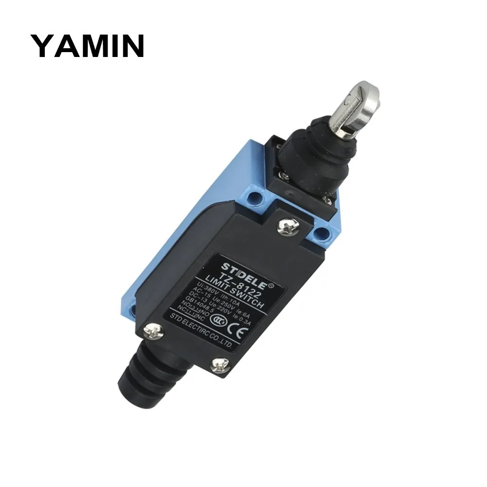 

Limit Switch ME-8122 TZ-8122 AZ-8122 Micro Stroke Travel Switches Roller Lever Actuator wheel Silver contact