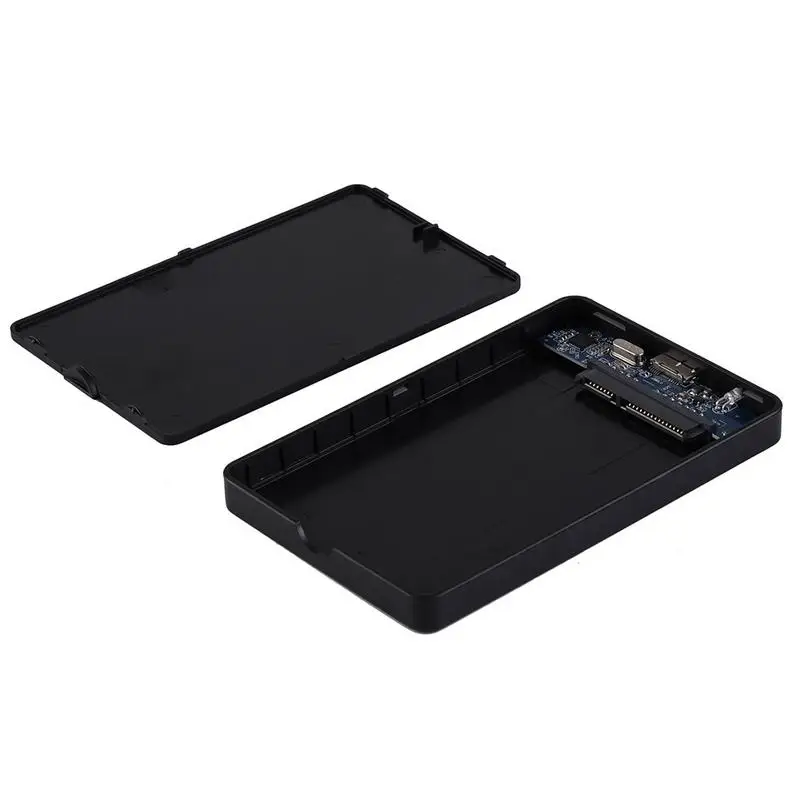 USB 3 0 SATA HD коробка 1 ТБ HDD жесткий диск внешний корпус чехол для хранения 2 передачи
