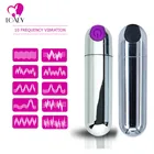 Мощный мини-вибратор в форме пули для новичков, водонепроницаемый 10 Вибратор на несколько скоростей Стимуляция клитора для взрослых