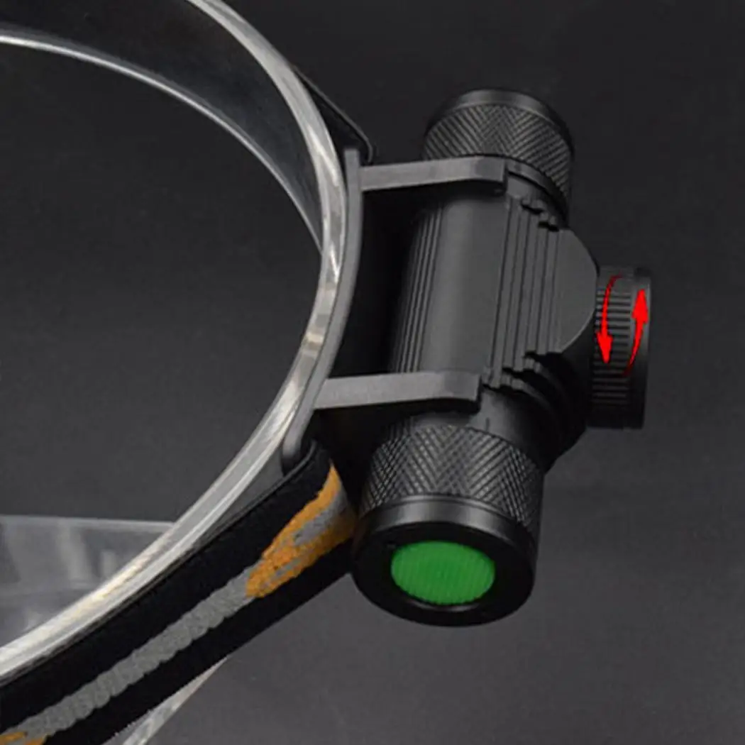 Практичный Водонепроницаемый Регулируемый одинарный светодиодный фонарь 2300LM