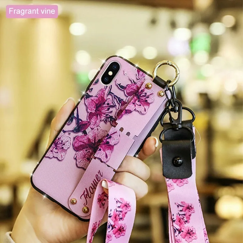 Блестящий цветочный чехол для Iphone 7 6 6s Plus Xs Max Xr X Шикарный Роскошный сотового