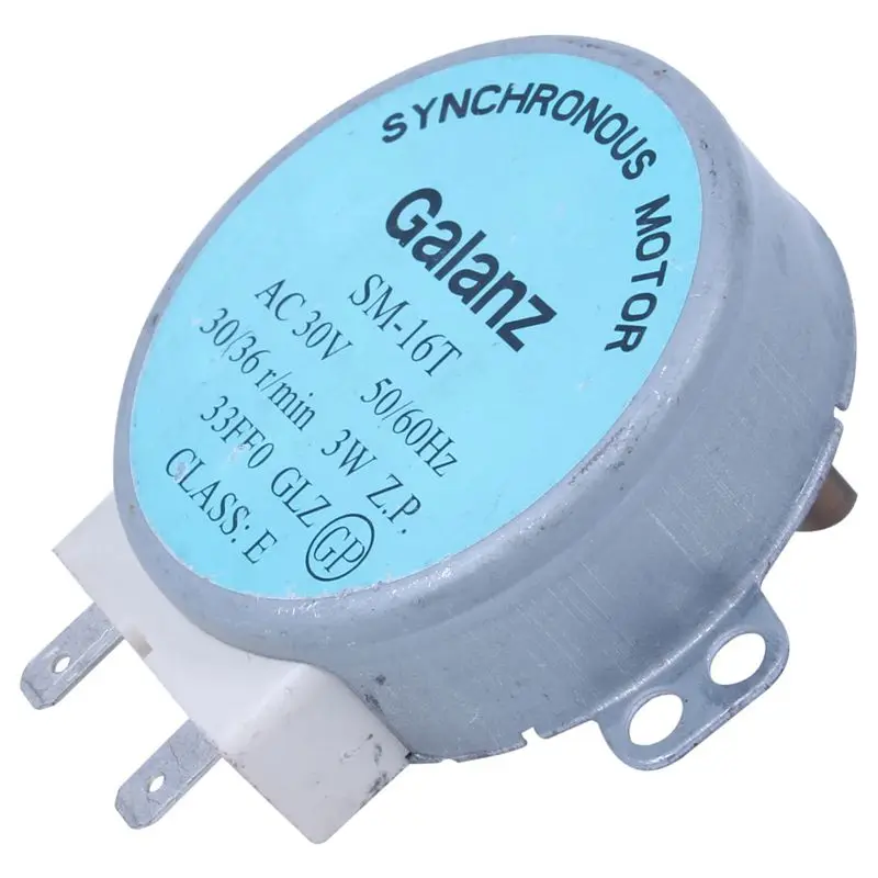 Sm 16t ac 30v 3 5/4 w 30/36 r/min синхронный двигатель для микроволновой печи Galanz|Детали