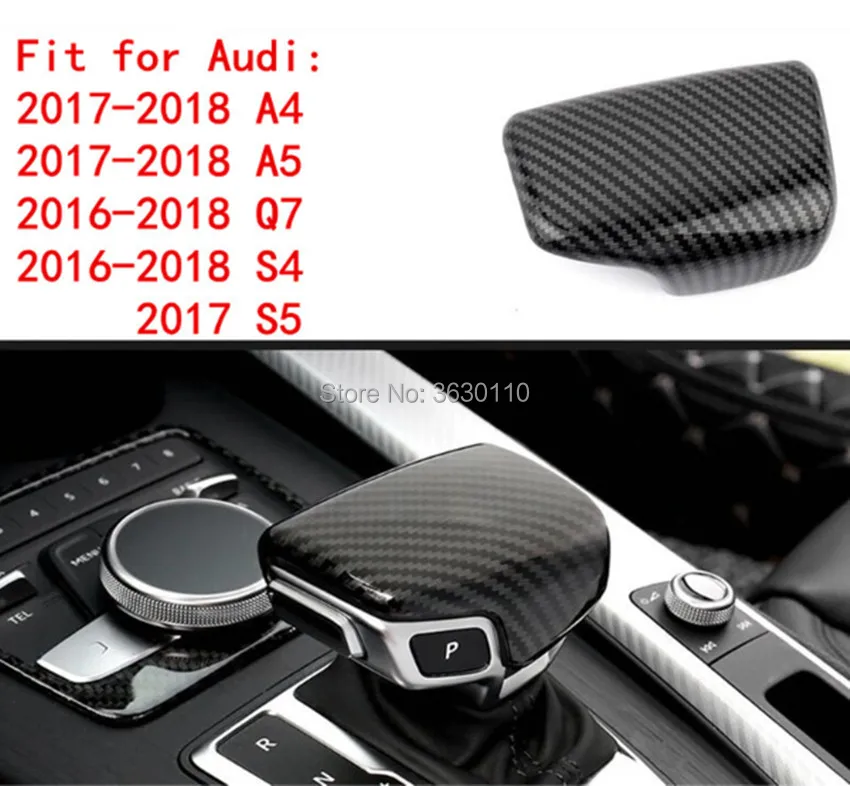 Gear Shift Cover Plastic Shifter Decoration stick Knob For Audi A4 B8 B9 A5 A6 C7 A7 Q5 Q7 S4 S5 S6 S7 Accessories Car Styling | Автомобили