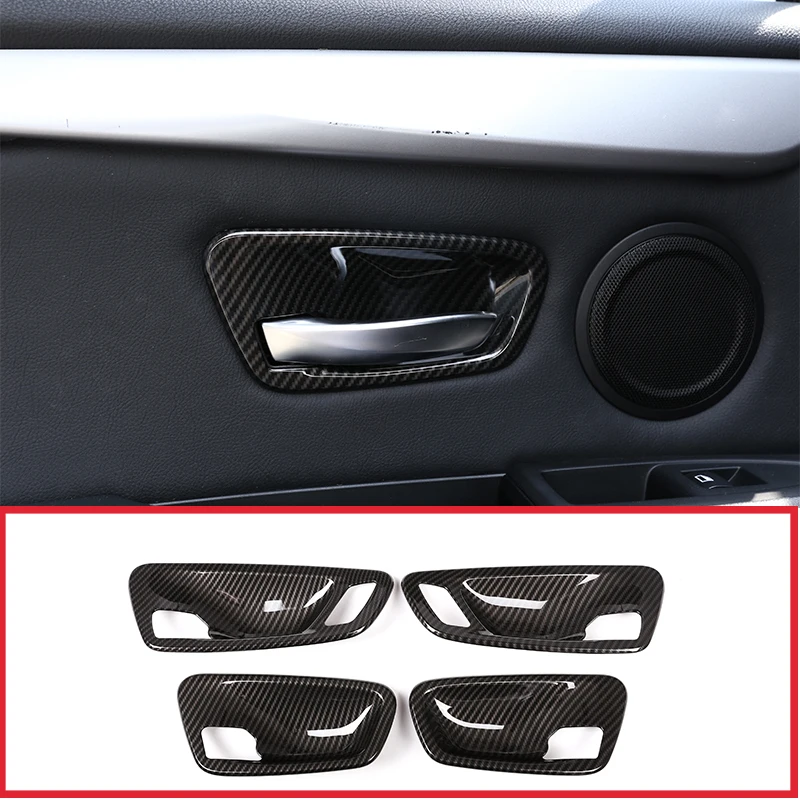Для BMW 2 серии Gran Tourer F45 F46 218i 2014 2018 автомобильные аксессуары 4 шт. углеродное