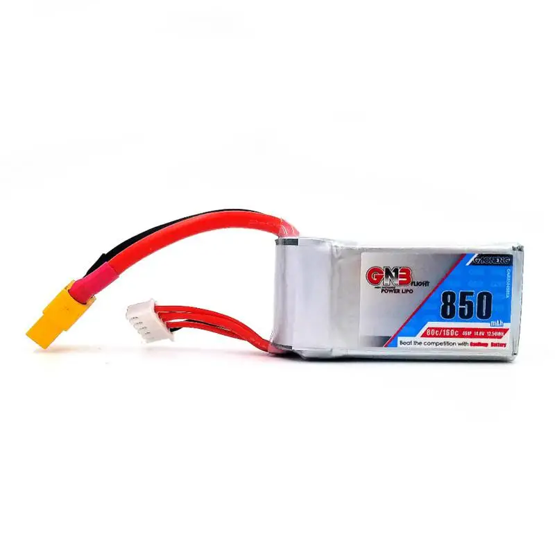 Аккумуляторная батарея LeadingStar Gaoneng GNB 850 мА/ч 14 8 в 4S 80C/160C Lipo XT60 разъем для FPV