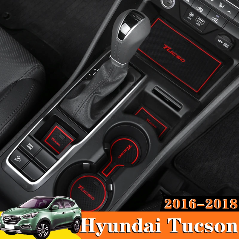 20 шт. Нескользящие Коврики для автомобильных дверей Hyundai Tucson 2016 2017 2018| |