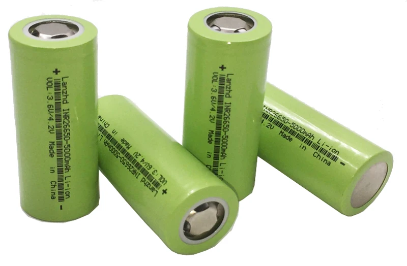 6PCS INR26650 battery 3.7V 26650 50A 5000mA rechargeable lithium Suitable for flashlight | Электроника