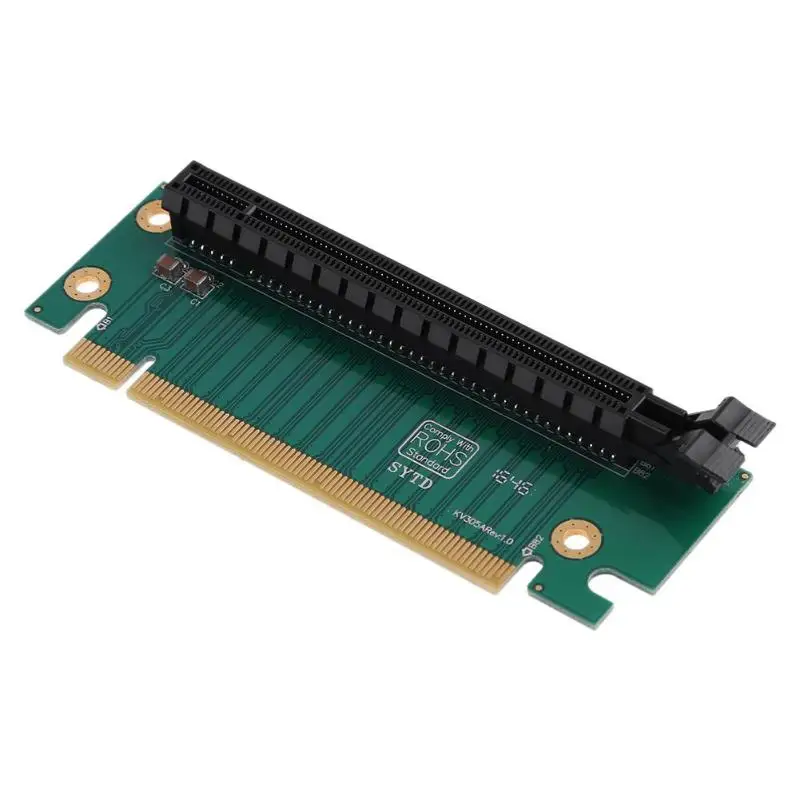PCI E Express 16X 90 градусов адаптер переходная карта для 2U корпус компьютера ПК