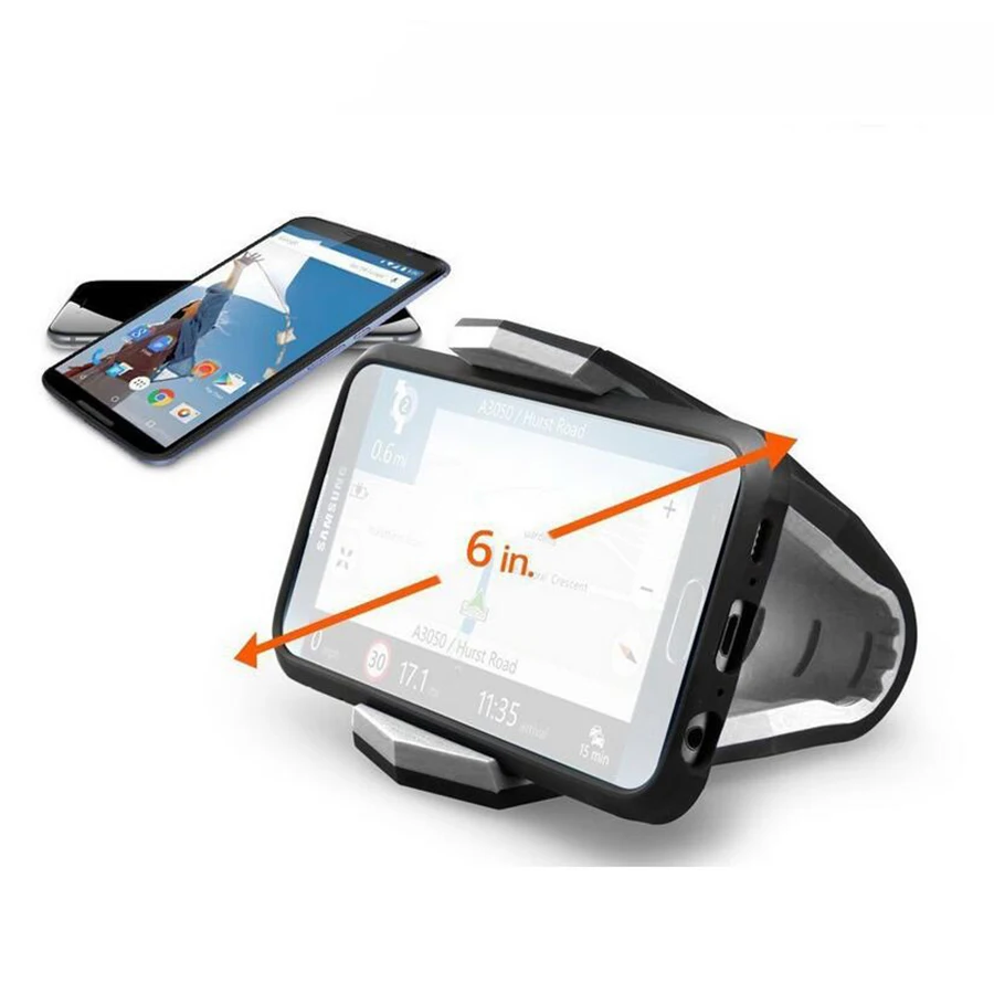 Универсальный автомобильный держатель для телефона док-станция пластиковая