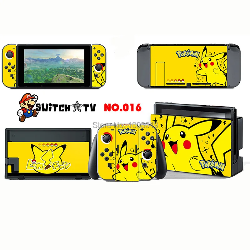 Набор виниловых наклеек для Pokemen/Zelda переключателей Nintendo Console и Joy Con Controlle|stickers