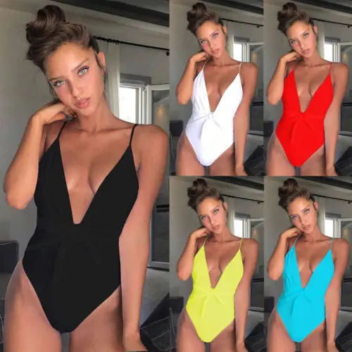Новинка 2018 женский сексуальный купальный костюм Цельный купальник монокини