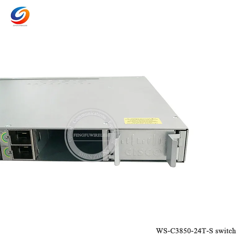 Хорошая цена WS-C3850-24T-S VLAN коммутатор гигабитная сеть ethernet 3850 24 порта данных IP база
