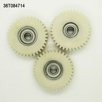 3pcs 36 teeth 47mm pa66 nylon plastic 8mm bearing 14mm thickness for electrical bike motor bicycle clutch gearbox gears