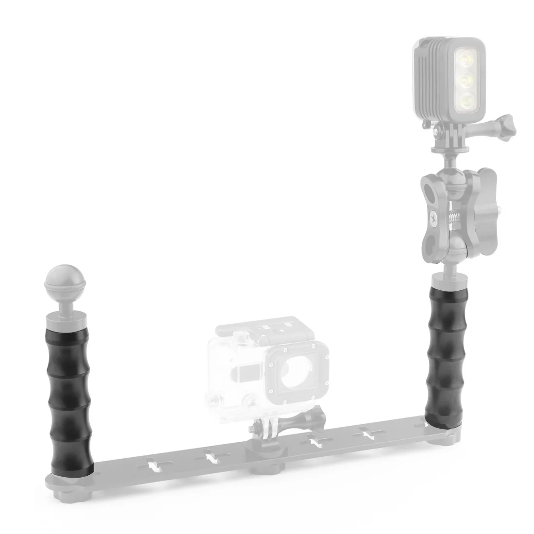 Штатив с рукояткой ЧПУ 1/4 &quot рукоятка для дайвинга монопод подводного