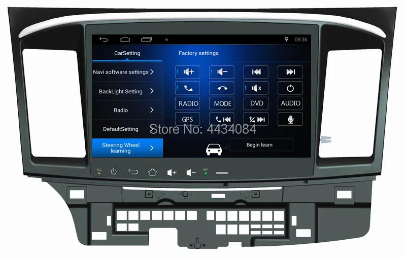 

Ouchuangbo 10.1 inch stereo auto monitor android 8.1 for Mitsubishi lancer 2015 support 4 core USB wifi touch screen SWC