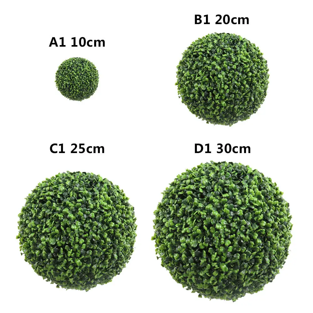 1 X искусственный шар из растений дерево топиары Свадьба Вечеринка дома открытый